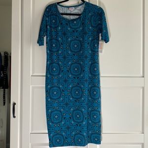 LuLaRoe Julia dress size M